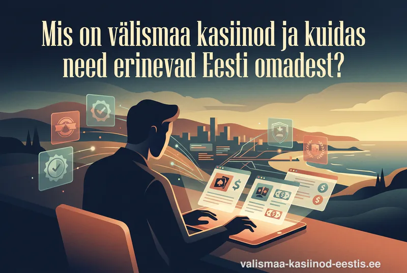 Mis on välismaa kasiinod ja kuidas need erinevad Eesti omadest?